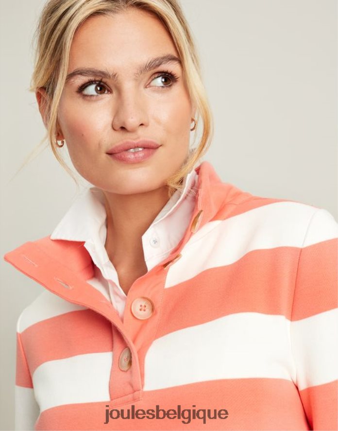 bande rose sweat-shirt serena femmes vêtements Joules ND0H6T25