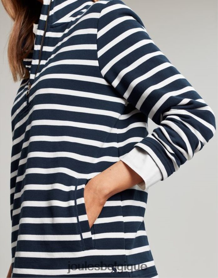 rayure crème marine sweat à rayures femmes vêtements Joules ND0H6T27