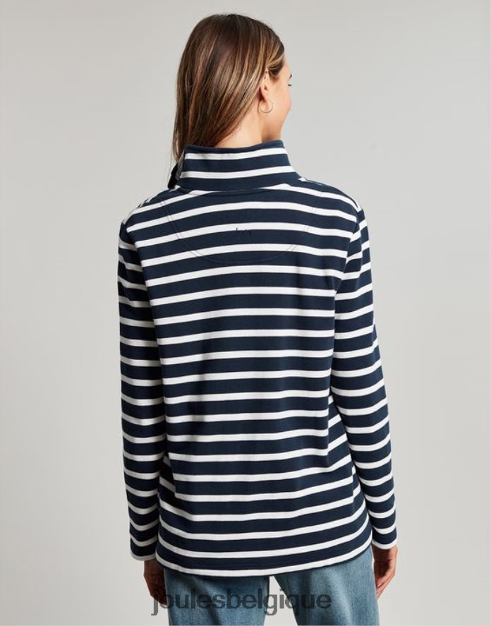 rayure crème marine sweat à rayures femmes vêtements Joules ND0H6T27