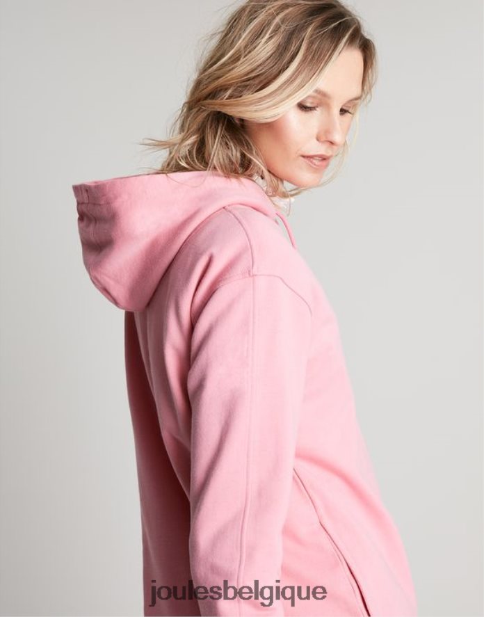 rose sweat à capuche décontracté katie femmes vêtements Joules ND0H6T67