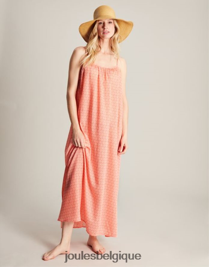 petite orange robe de plage Amanda femmes vêtements Joules ND0H6T70