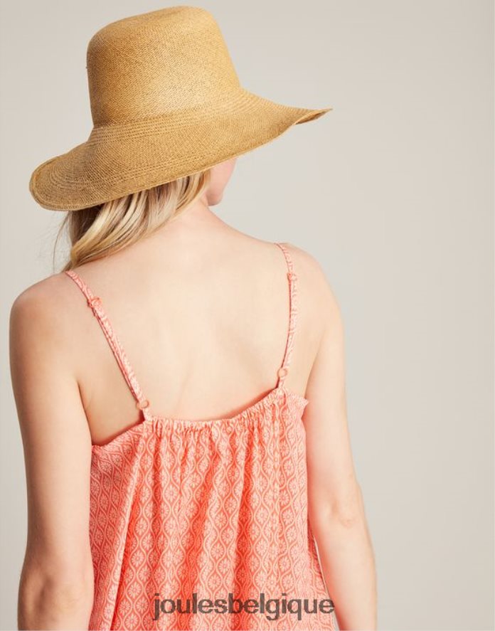petite orange robe de plage Amanda femmes vêtements Joules ND0H6T70