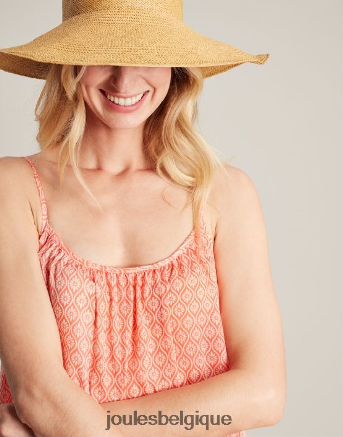 petite orange robe de plage Amanda femmes vêtements Joules ND0H6T70