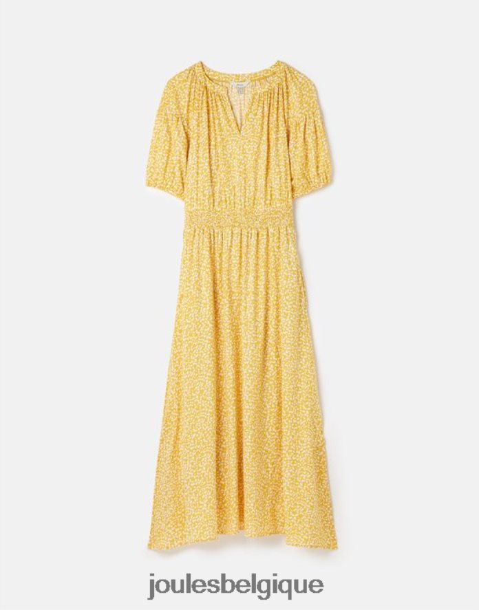 tache jaune robe rochelle femmes vêtements Joules ND0H6T43