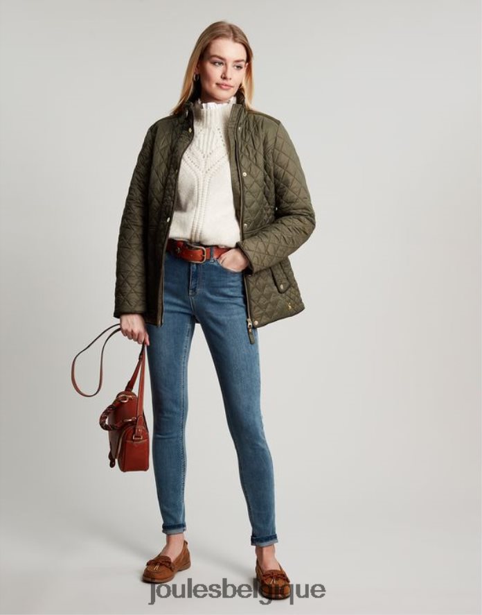 feuille de vigne veste matelassée newdale femmes vêtements Joules ND0H6T52