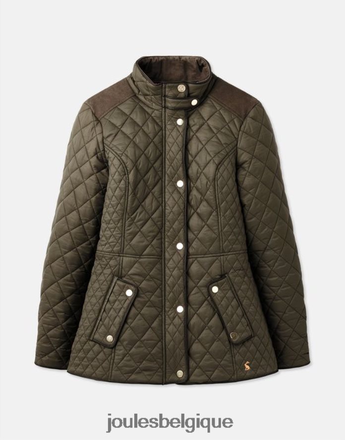 feuille de vigne veste matelassée newdale femmes vêtements Joules ND0H6T52