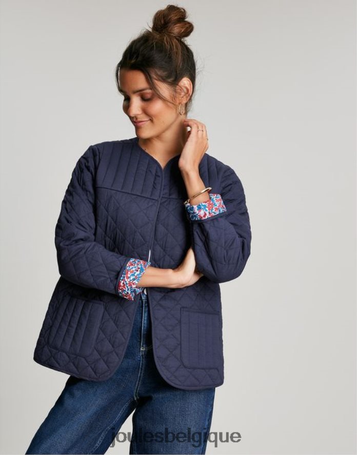 indigo veste matelassée Aisling femmes vêtements Joules ND0H6T136