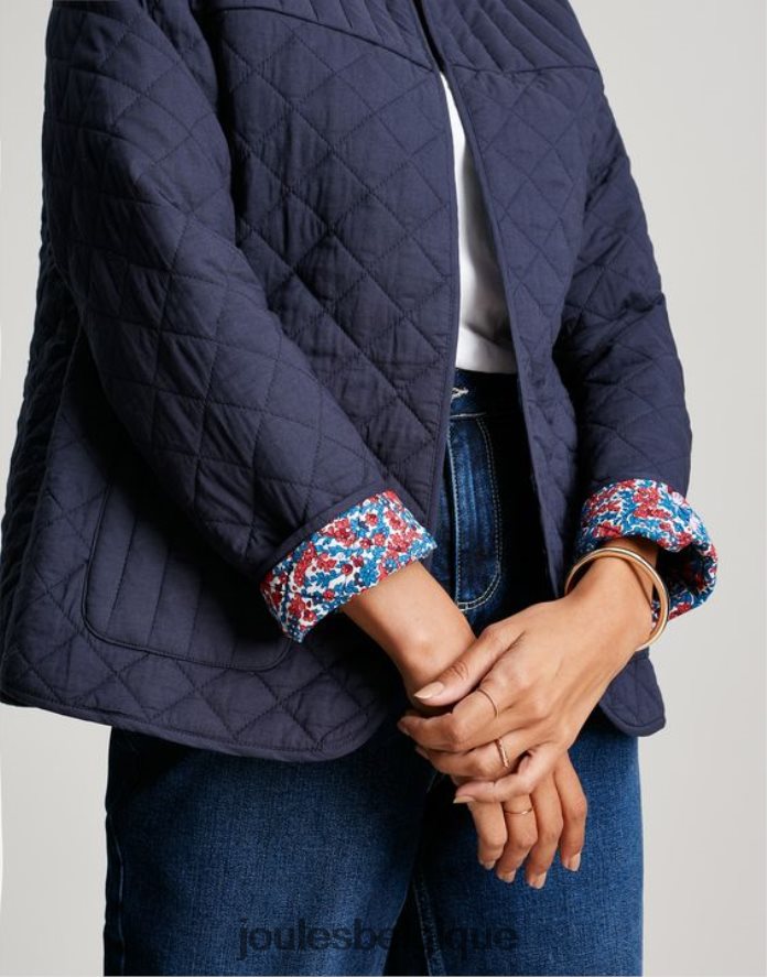 indigo veste matelassée Aisling femmes vêtements Joules ND0H6T136
