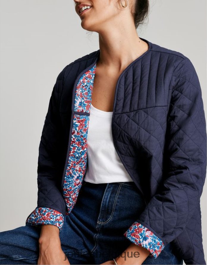 indigo veste matelassée Aisling femmes vêtements Joules ND0H6T136