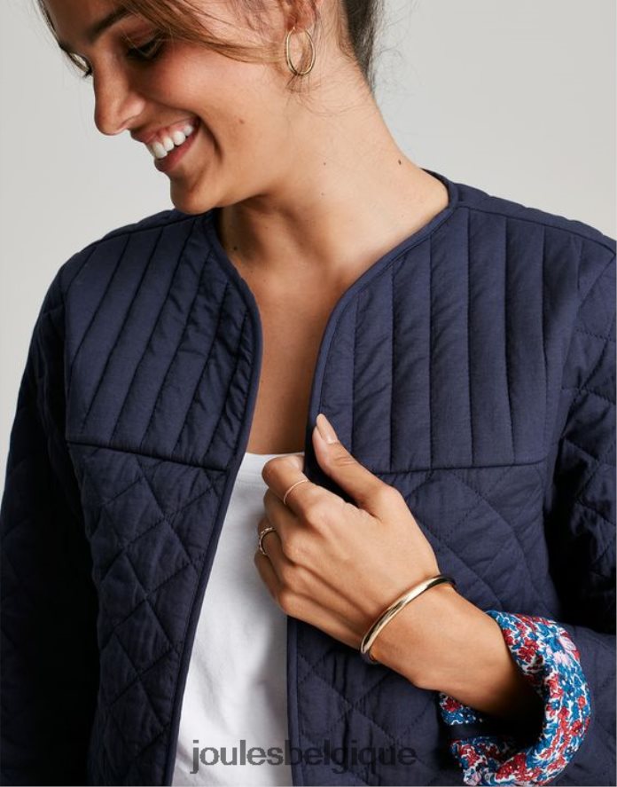 indigo veste matelassée Aisling femmes vêtements Joules ND0H6T136