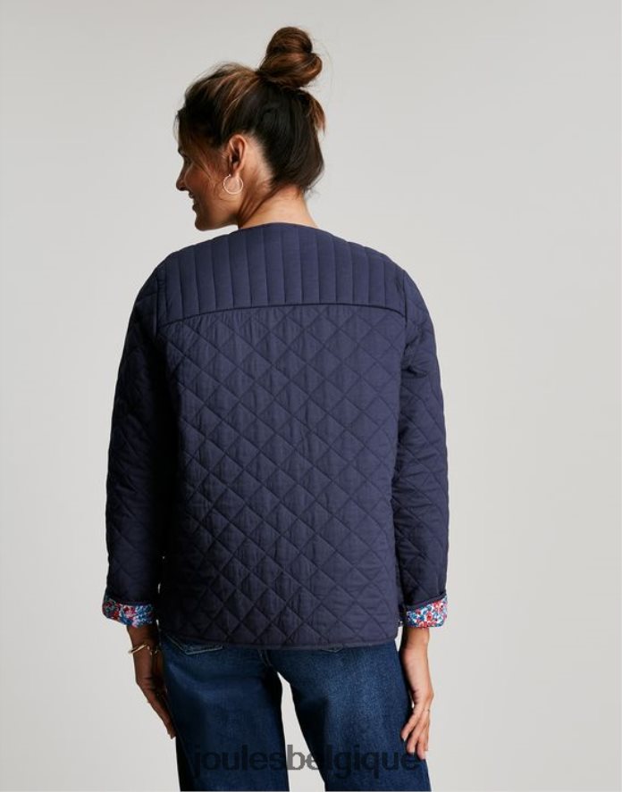 indigo veste matelassée Aisling femmes vêtements Joules ND0H6T136