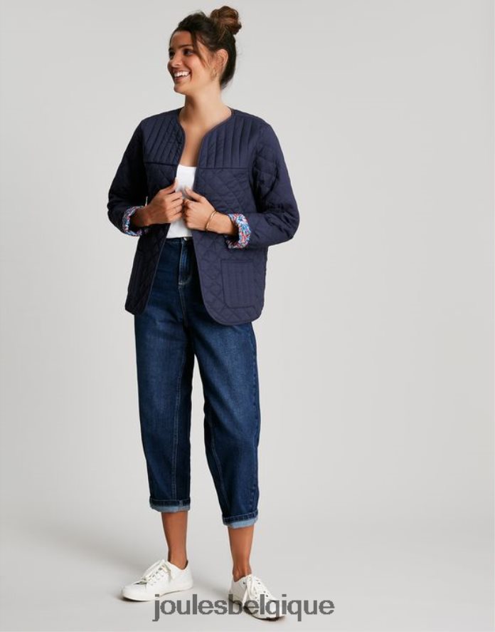 indigo veste matelassée Aisling femmes vêtements Joules ND0H6T136