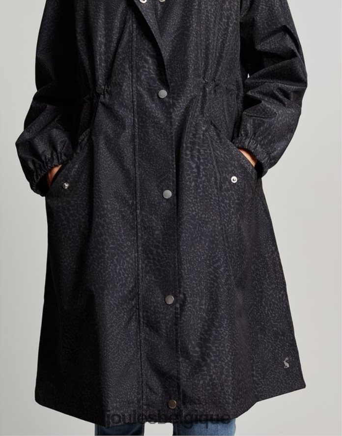 léopard ondulé veste compressible imperméable tenby femmes vêtements Joules ND0H6T14