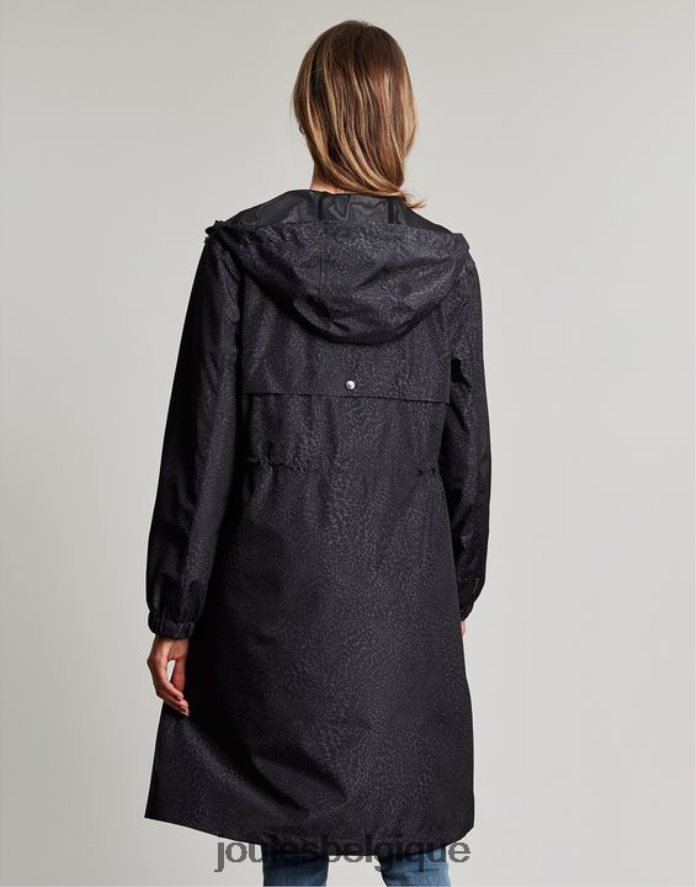 léopard ondulé veste compressible imperméable tenby femmes vêtements Joules ND0H6T14