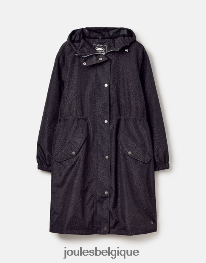 léopard ondulé veste compressible imperméable tenby femmes vêtements Joules ND0H6T14