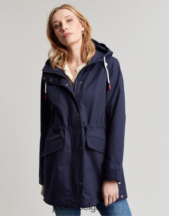 marine française imperméable matelassé femmes vêtements Joules ND0H6T8