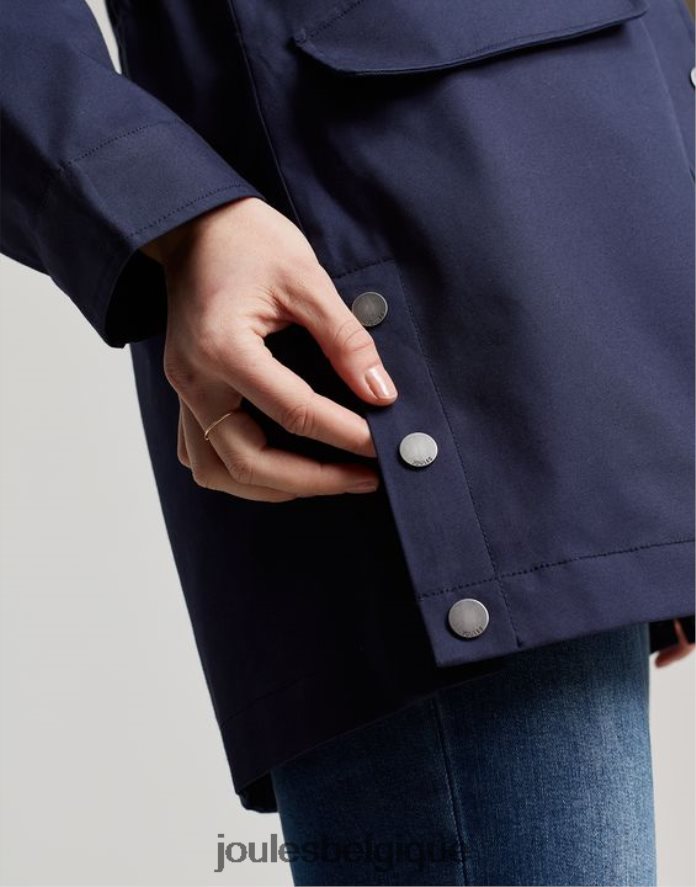 marine française imperméable matelassé femmes vêtements Joules ND0H6T8