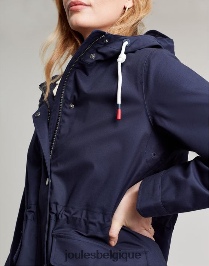 marine française imperméable matelassé femmes vêtements Joules ND0H6T8