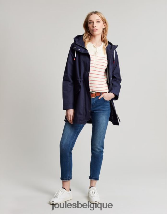 marine française imperméable matelassé femmes vêtements Joules ND0H6T8