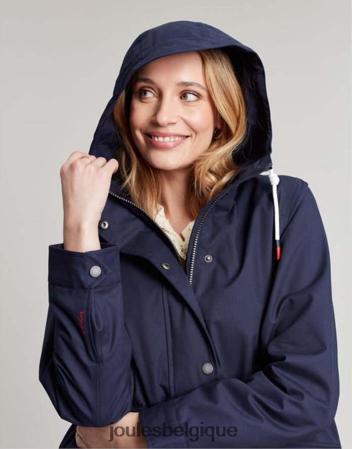 marine française imperméable matelassé femmes vêtements Joules ND0H6T8