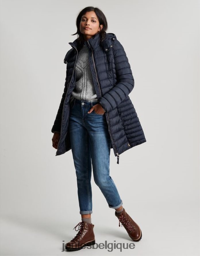 marine marine manteau long canterbury femmes vêtements Joules ND0H6T95