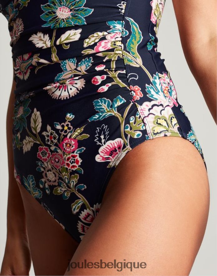 bleu marine fleuri maillot de bain jasmin femmes vêtements Joules ND0H6T111
