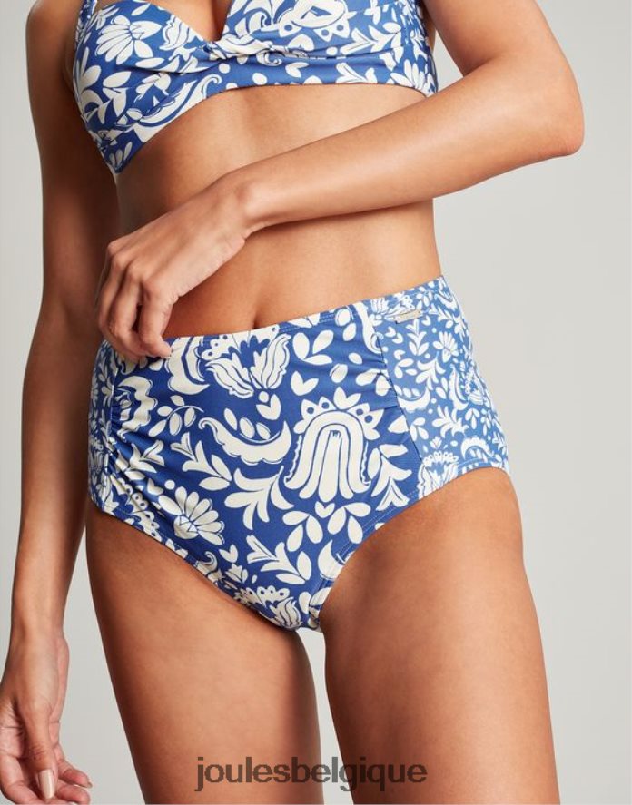 mosaïque bleue bas de bikini jasmin femmes vêtements Joules ND0H6T124