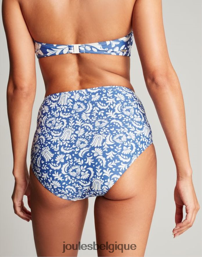 mosaïque bleue bas de bikini jasmin femmes vêtements Joules ND0H6T124