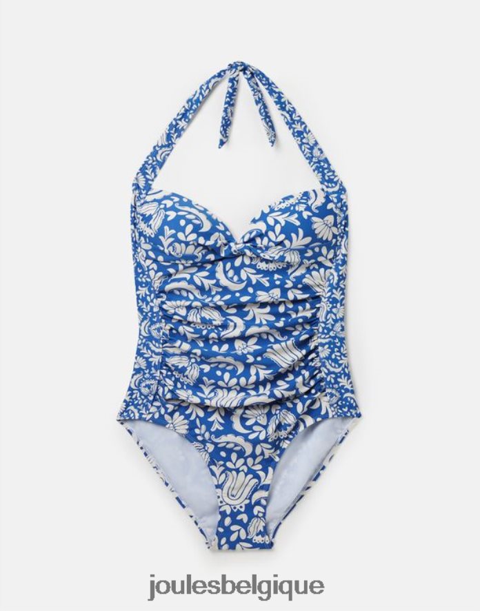 mosaïque bleue maillot de bain jasmin femmes vêtements Joules ND0H6T104