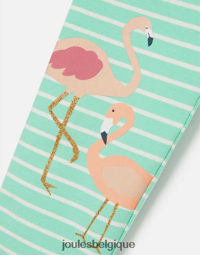 flamant rose à rayures aquatiques legging imprimé deedee 2-12 ans filles vêtements Joules ND0H6T266