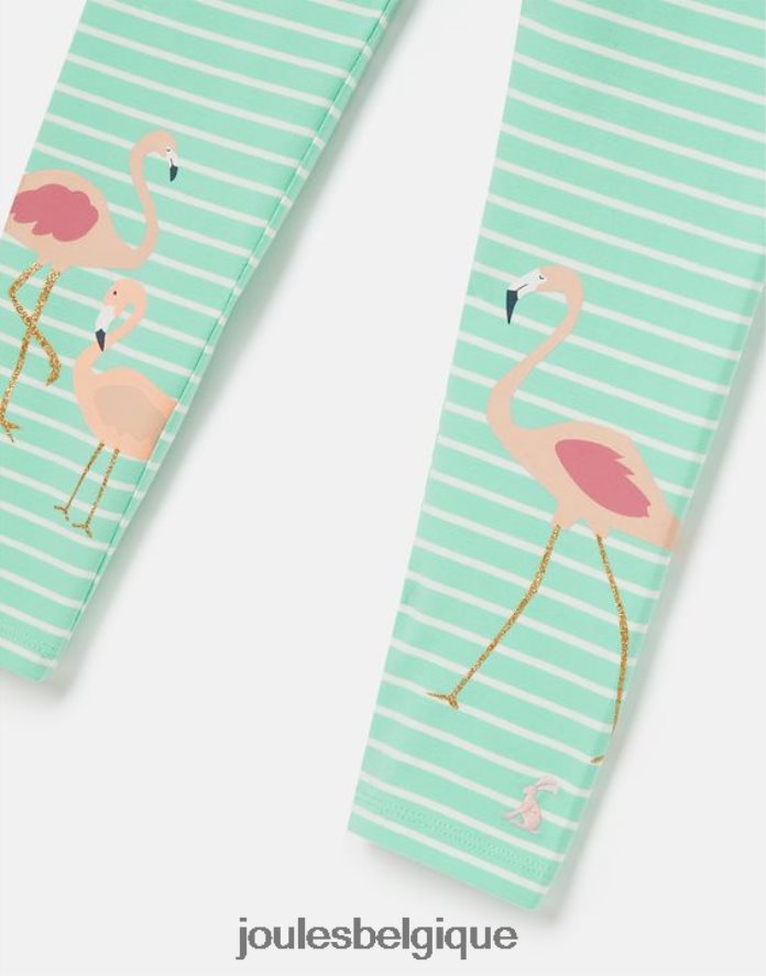 flamant rose à rayures aquatiques legging imprimé deedee 2-12 ans filles vêtements Joules ND0H6T266