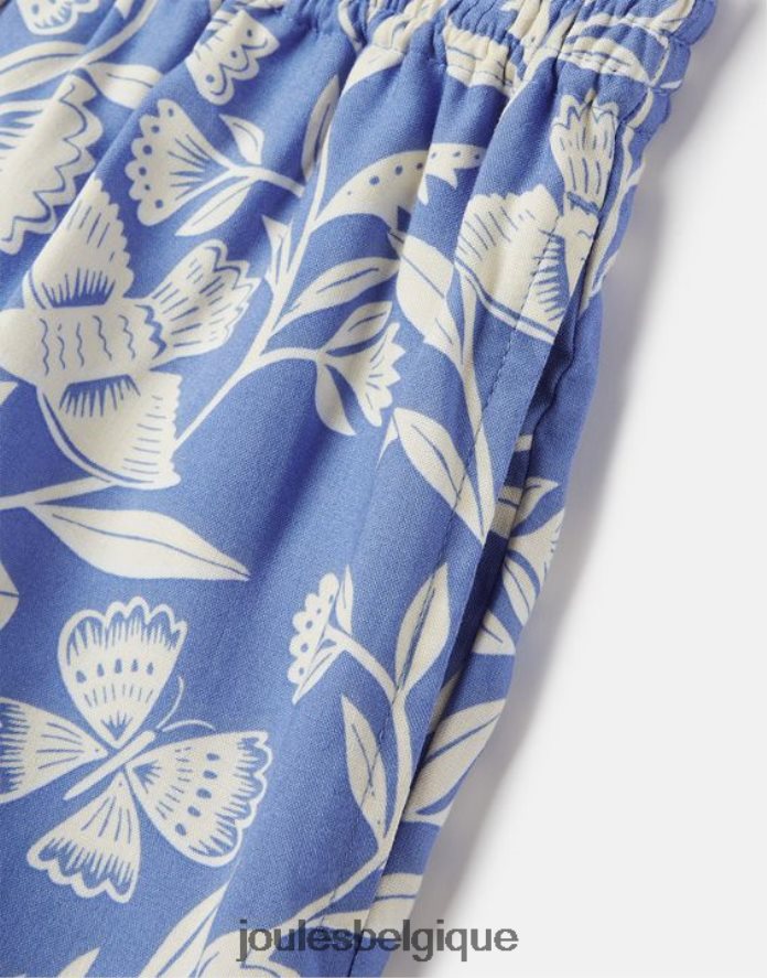 papillon bleu short imprimé tissé hettie 5-12 ans filles vêtements Joules ND0H6T268