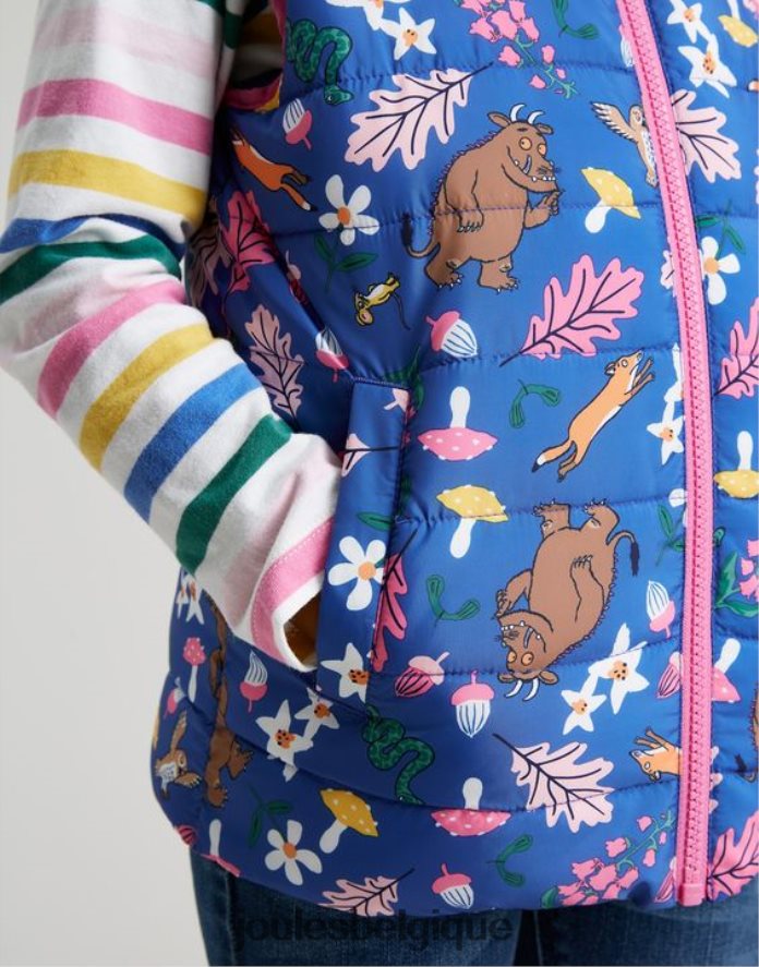 bleu gruffalo flip it gilet réversible 1-6 ans filles vêtements Joules ND0H6T260