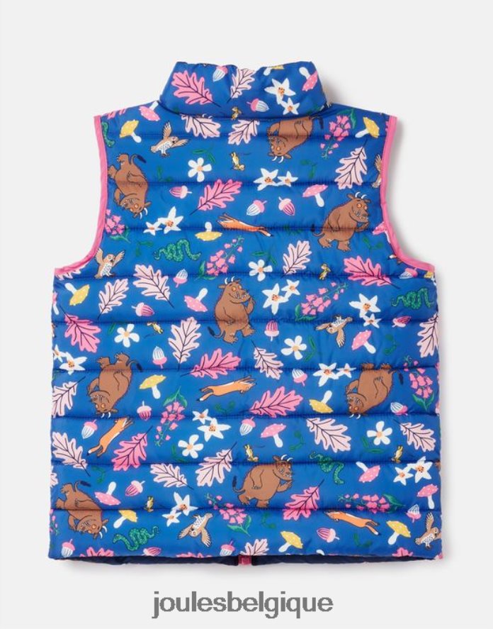 bleu gruffalo flip it gilet réversible 1-6 ans filles vêtements Joules ND0H6T260