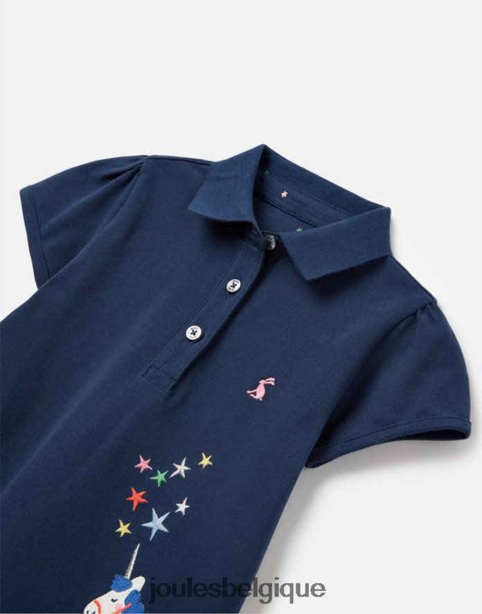 licorne marine polo moxie 2-12 ans filles vêtements Joules ND0H6T315