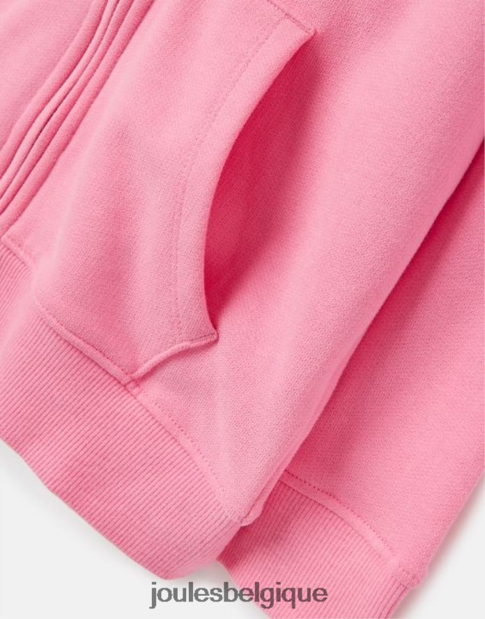 aurore rose sweat à capuche zippé Mayday 2-12 ans filles vêtements Joules ND0H6T263