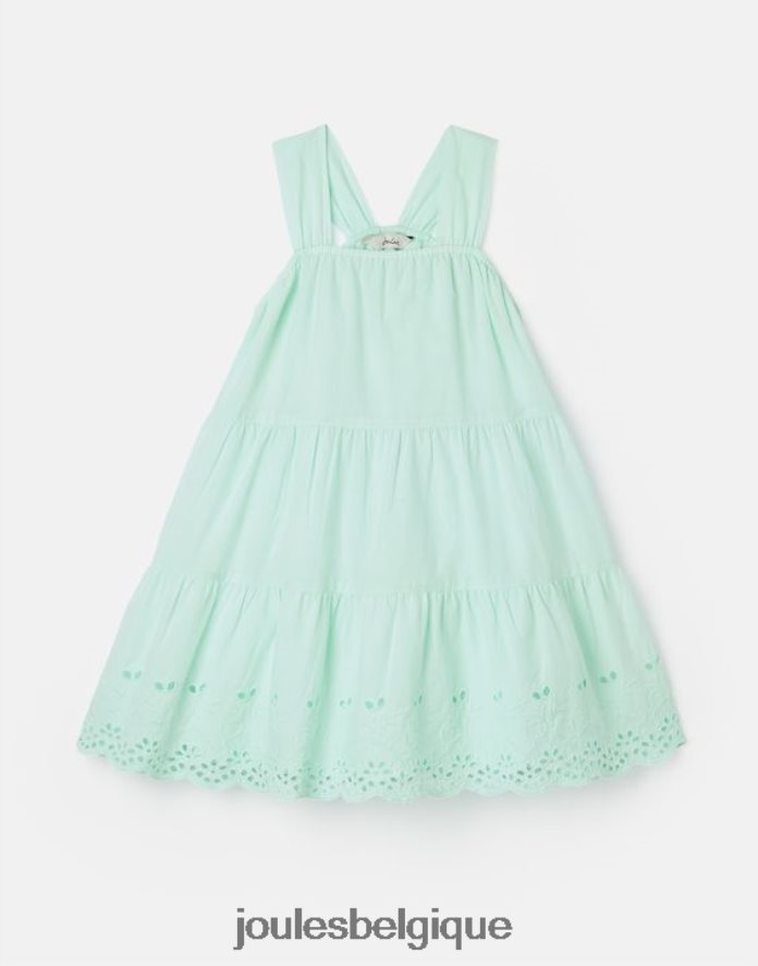 bleu pâle robe midi à volants kiki 2-12 ans filles vêtements Joules ND0H6T278