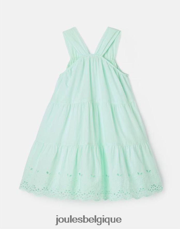 bleu pâle robe midi à volants kiki 2-12 ans filles vêtements Joules ND0H6T278