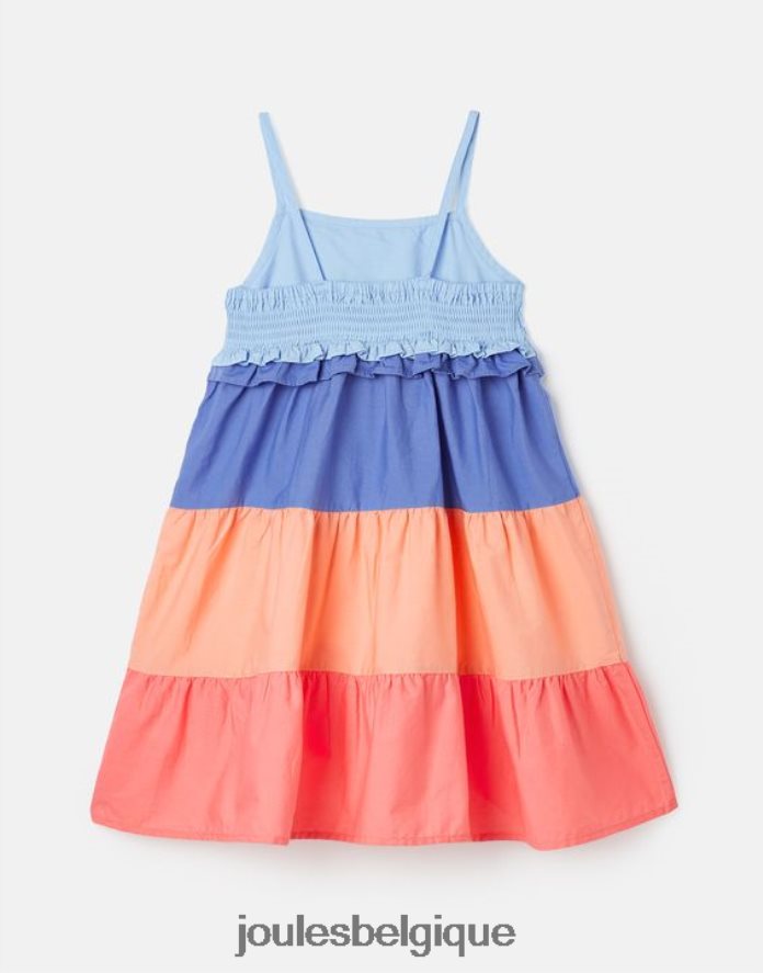 bloc de couleur robe trapèze theadora 5-12 ans filles vêtements Joules ND0H6T314