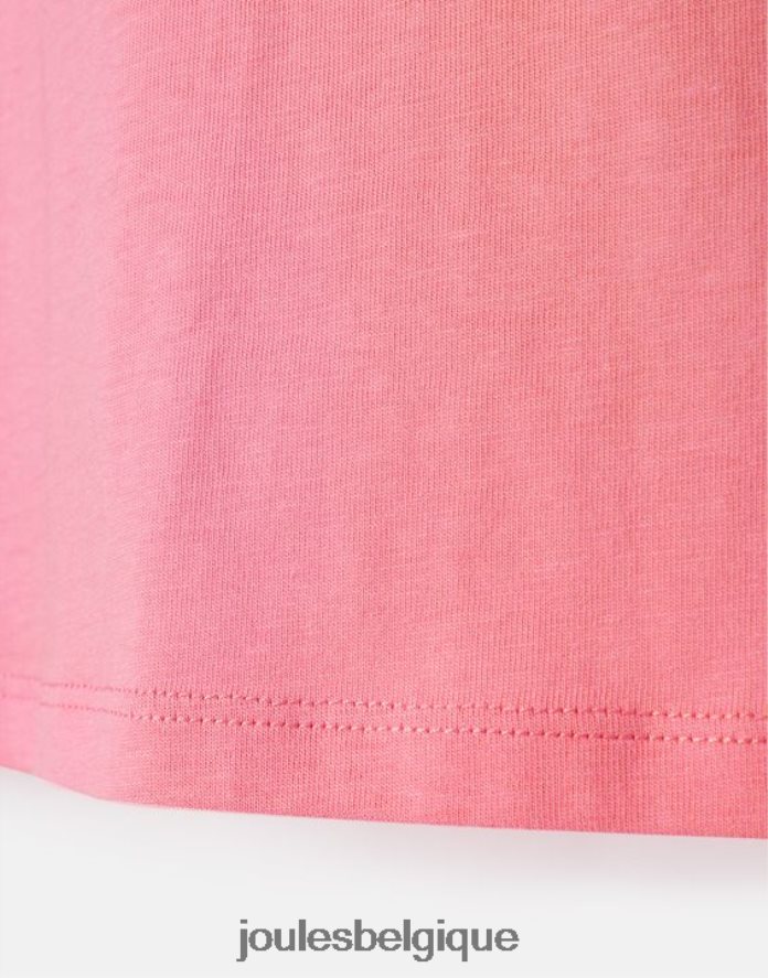 aurore rose t-shirt manches courtes cassie 2-12 ans filles vêtements Joules ND0H6T311