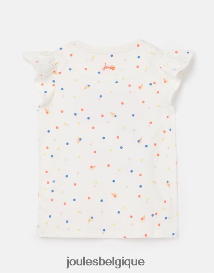 coin de glace t-shirt flutter astra 2-8 ans filles vêtements Joules ND0H6T306