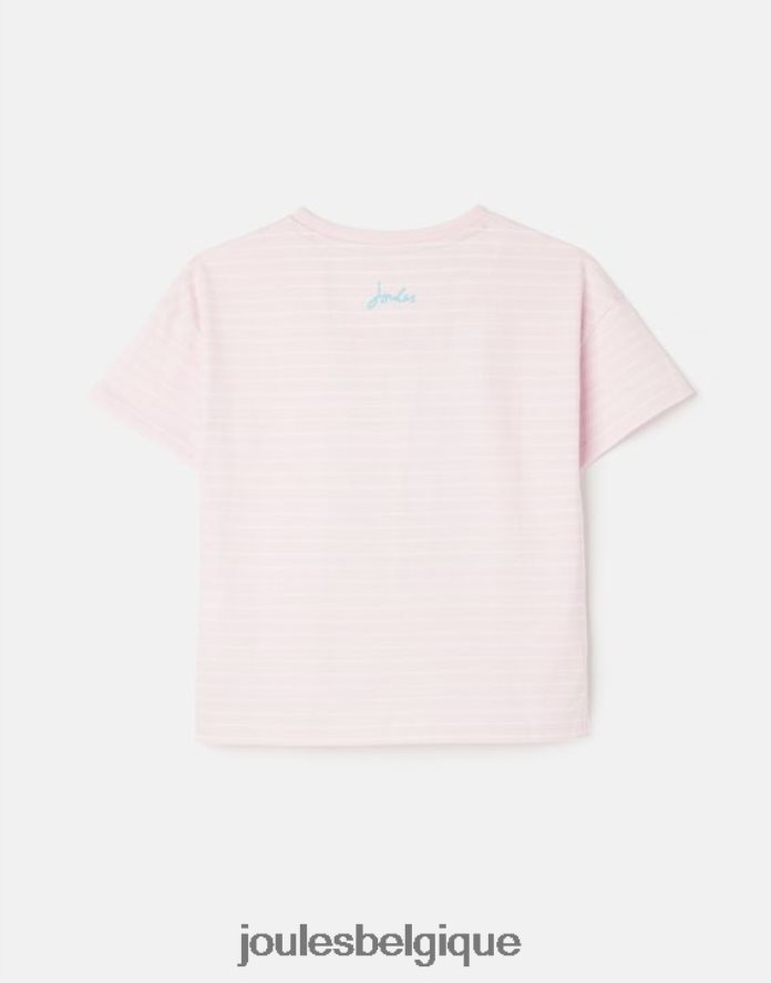 rose fruité t-shirt appliqué bethany 2-12 ans filles vêtements Joules ND0H6T295