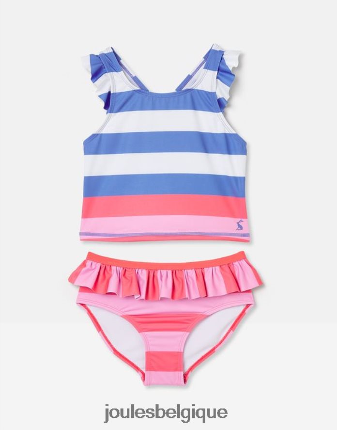 multi-rayures tankini laurielle 2-12 ans filles vêtements Joules ND0H6T296