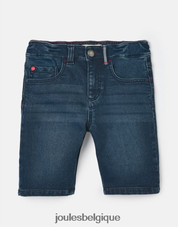 bleu moyen short en jean jersey brandon 2-12 ans garçons vêtements Joules ND0H6T370