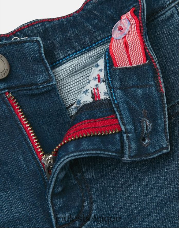 bleu moyen short en jean jersey brandon 2-12 ans garçons vêtements Joules ND0H6T370
