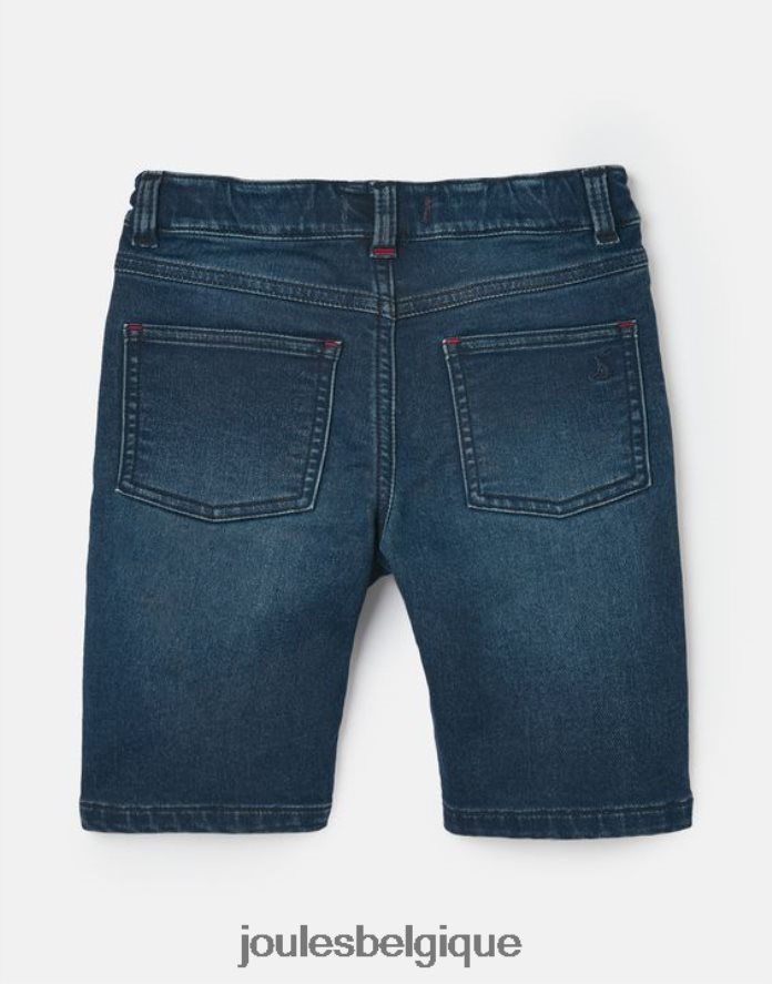bleu moyen short en jean jersey brandon 2-12 ans garçons vêtements Joules ND0H6T370