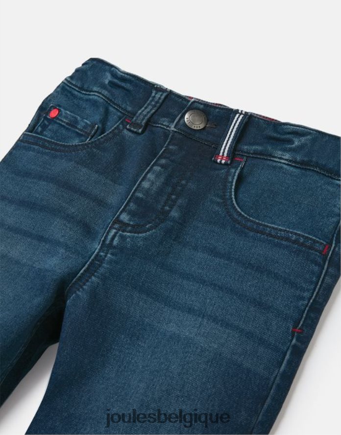 bleu moyen short en jean jersey brandon 2-12 ans garçons vêtements Joules ND0H6T370