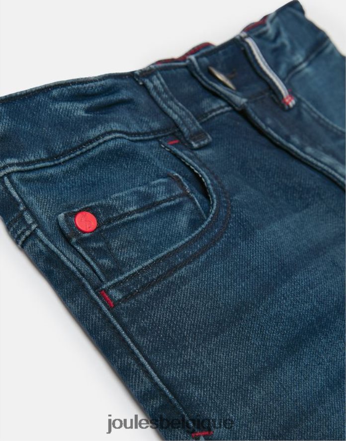 bleu moyen short en jean jersey brandon 2-12 ans garçons vêtements Joules ND0H6T370