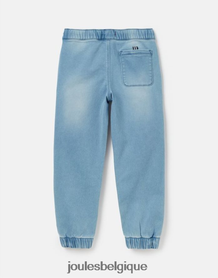 lavage léger pantalon de jogging en denim jersey logan 2-12 ans garçons vêtements Joules ND0H6T339