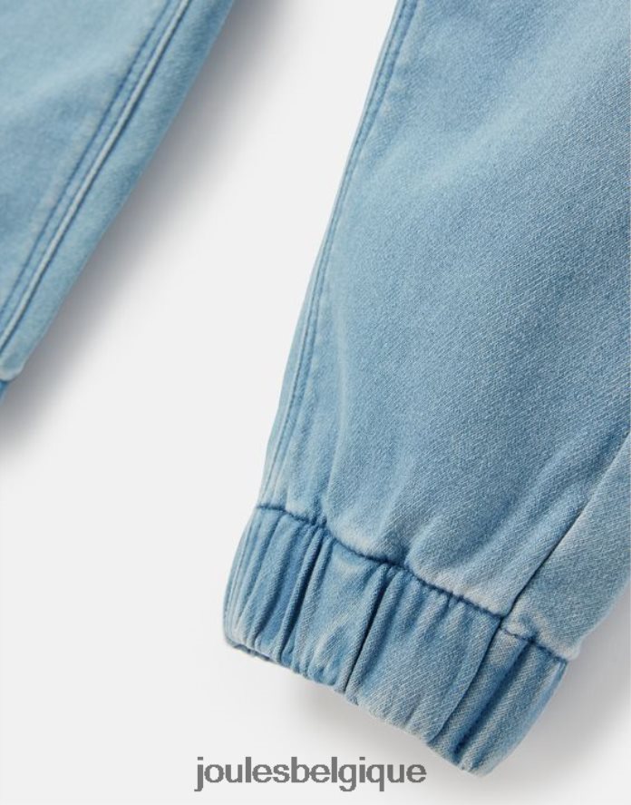 lavage léger pantalon de jogging en denim jersey logan 2-12 ans garçons vêtements Joules ND0H6T339